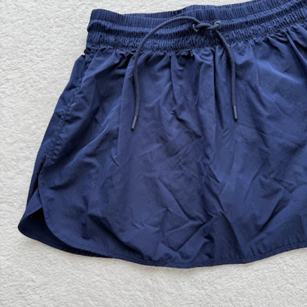 OFFLINE Navy Athletic Skort Women’s Size L Active Running Tennis Built-In Shorts - Picture 4 of 15